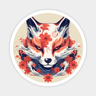 Spirit Fox Kitsune Magnet